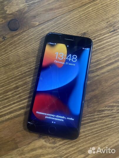 Телефон iPhone 7 plus на запчасти