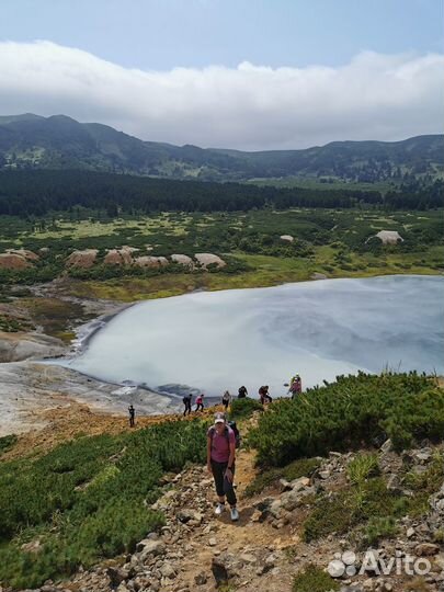 Экскурсия в кальдеру вулкана Головнина и глэмпинг