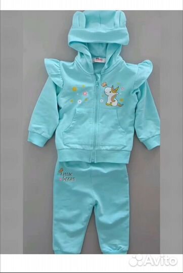 Костюм для девочки 7-12 месяцев