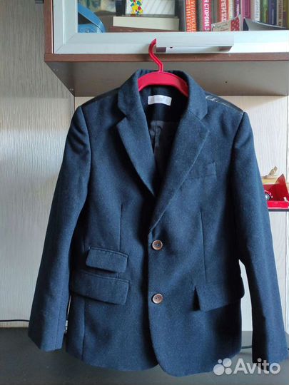 Пиджак школьный 134 размер