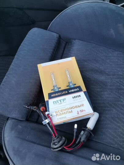 Ксеноновые лампы 4h mtf Light новые
