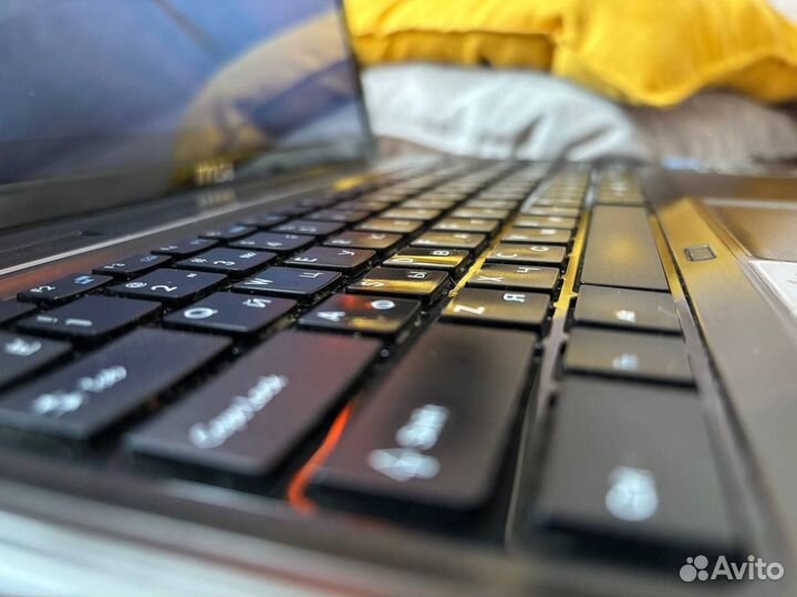 Игровой ноутбук MSI на базе intel core i7