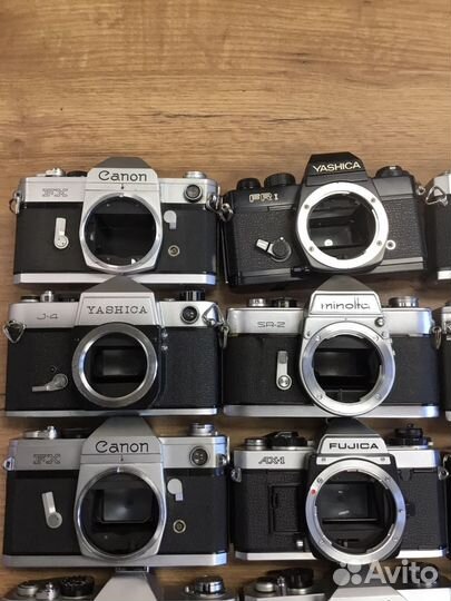 Konica,Canon,Minolta,Yashica,Fujica