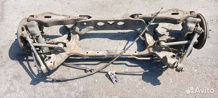 Задняя балка Kia sorento xm 2wd 09-12 в сборе