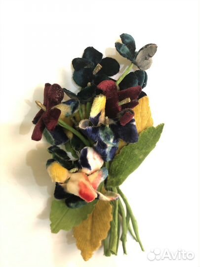 Бутоньерка брошь СССР