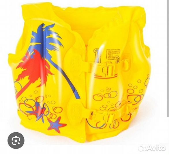 Надувной жилет и круг