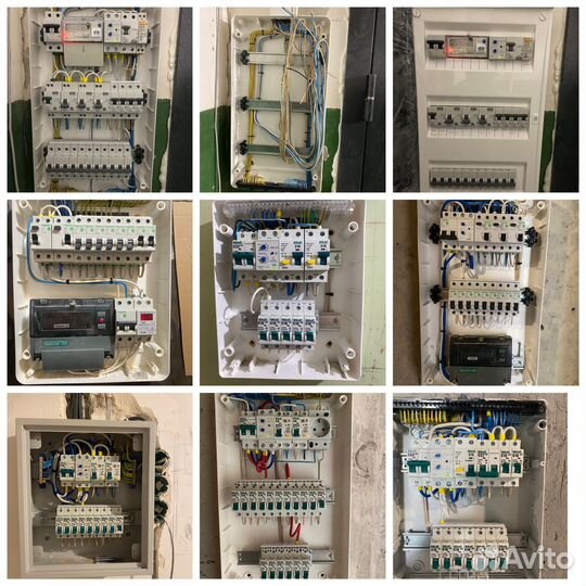 Электрик. Услуги электрика. Замена проводкки