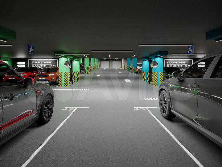 1-к. квартира, 50,8 м², 8/16 эт.