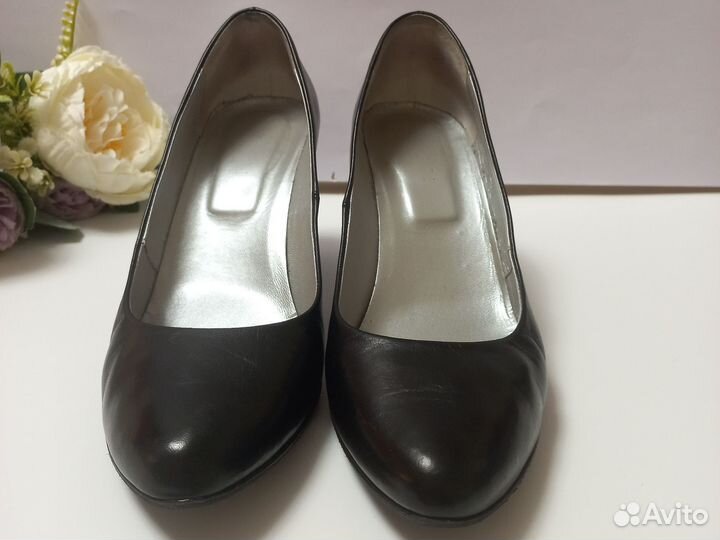 Туфли женские натуральная кожа италия 38 39