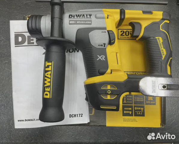 Перфоратор Dewalt 20 В XR SDS-Plus DCH172N