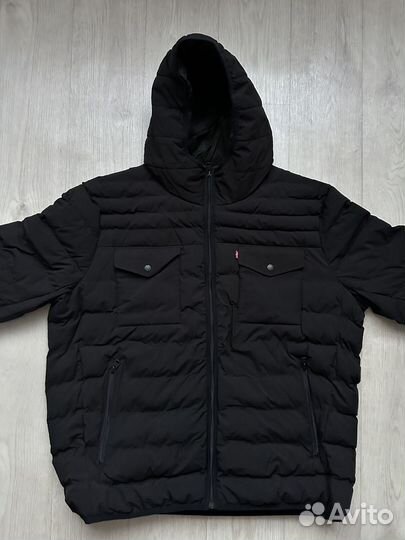 Куртка Levis Men Stretch Hooded Puffer Jacket