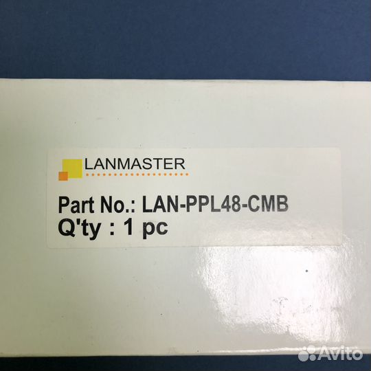 Скоба для патч-панелей LAN-PPL48-CMB новые