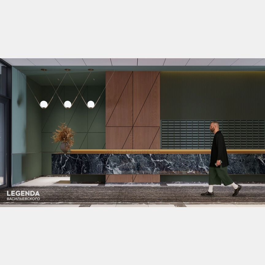 2-к. квартира, 63,3 м², 5/10 эт.