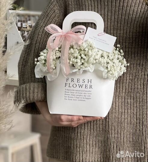 Компазиции из гипсофилы