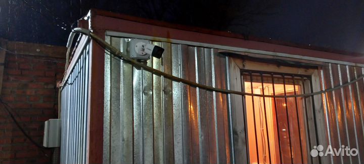 Установка камер видеонаблюдения, скуд