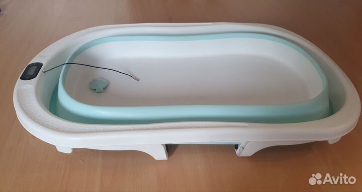 Ванночка для купания складная с термометром