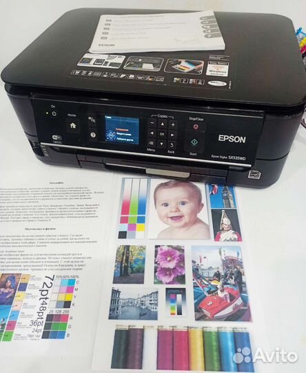 Мфу Epson SX 535 WD с WiFi и снпч
