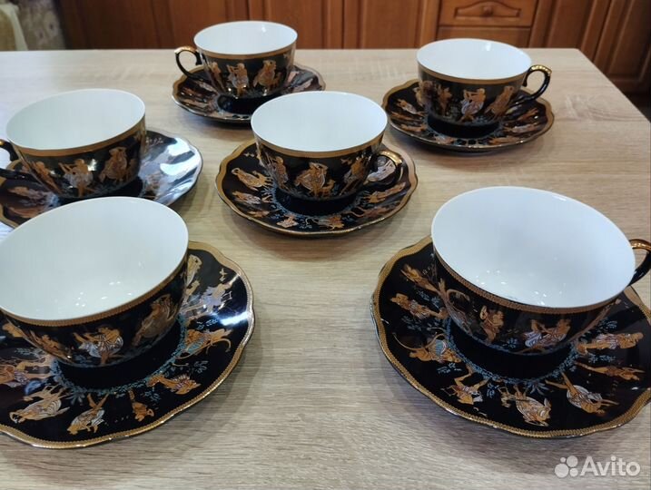 Фарфоровый чайный набор марки yamasen