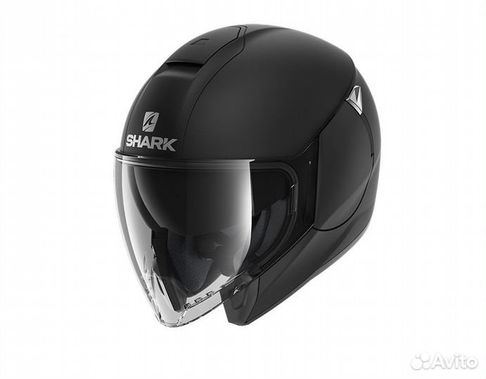 Новый мотошлем shark Citycruiser Black mat