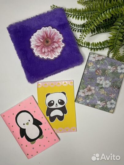 Блокноты ежедневники пушистый блокнот