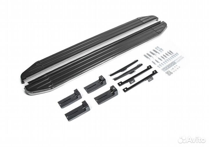 Пороги Подножки Volkswagen Tiguan 2017- 