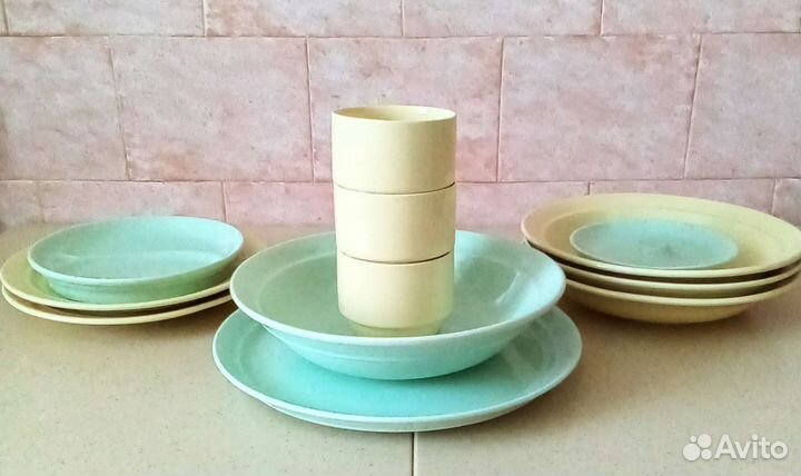 Набор керамической посуды СССР