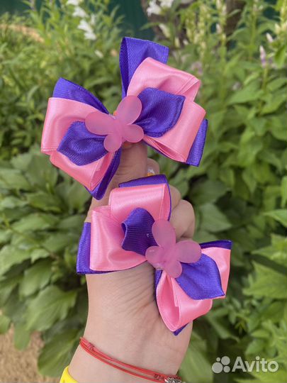 Бант на резинке