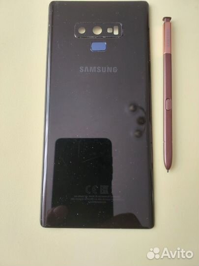 Крышка от samsung galaxy note9, оригинал