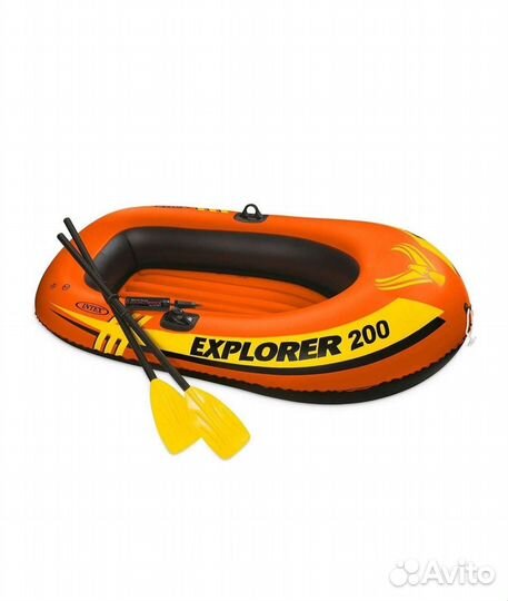 Надувная лодка intex
