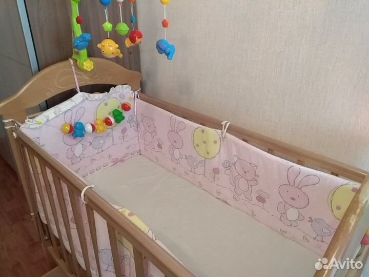 Бортики в кроватку