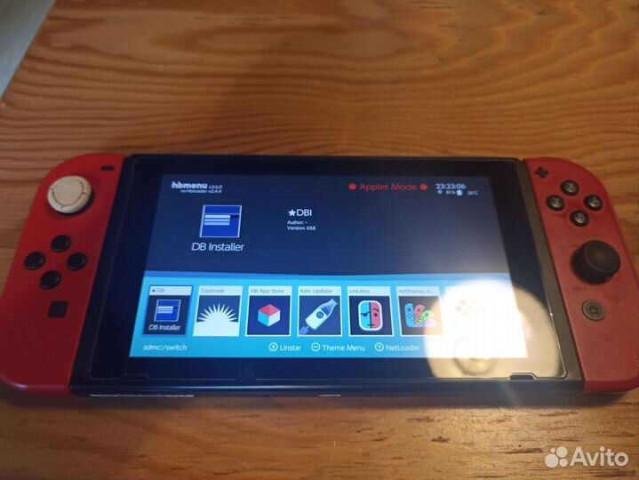 Nintendo Switch rev 1 прошитая