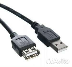 Удлинитель USB-2.0A (F, мама) -USB-2.0A (M, папа)