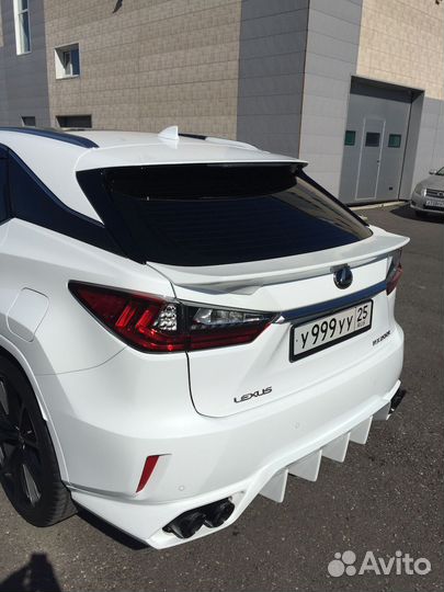 Lexus RX 2015+ Спойлер Artisan задний Y8AM2