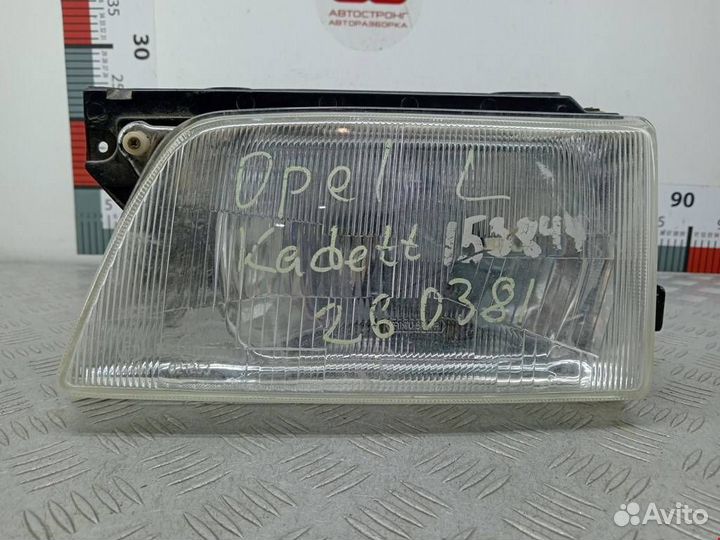 Фара левая Opel Kadett E 1991