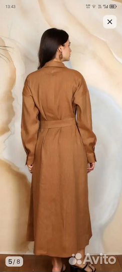 Платье рубашка женская дюма