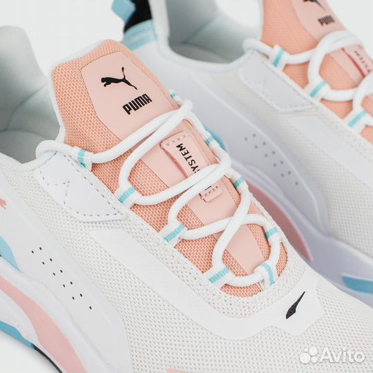 Кроссовки Puma RS-fast unmarked White Pink Blue (а