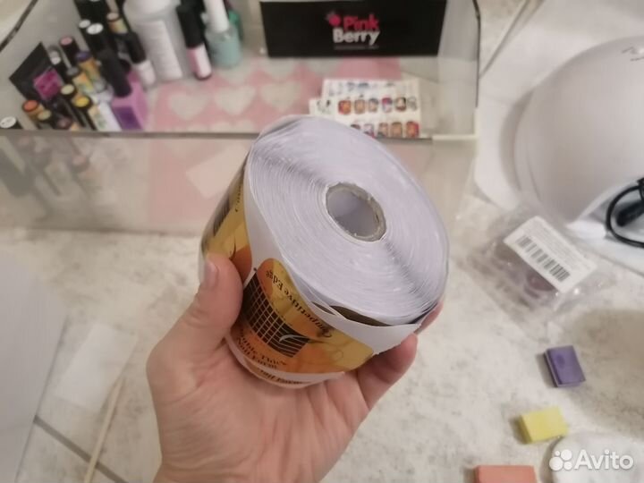 Набор для наращивания ногтей бу