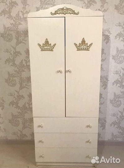 Шкаф детский двухсекционный