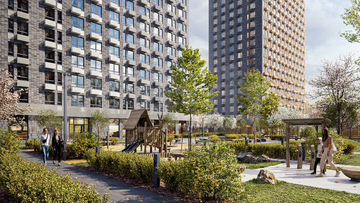 1-к. квартира, 32,5 м², 21/24 эт.