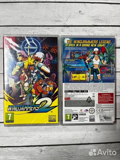 Windjammers 2 nintendo switch