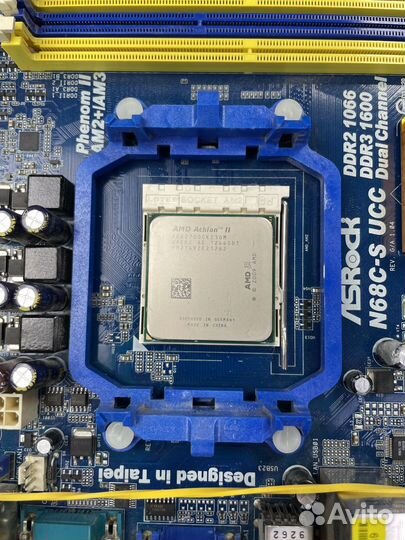 ASRock N68C-S UCC Socket AM3