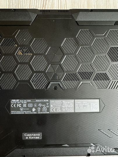 Ноутбук asus TUF Gaming F15 FX506HC-HN004 Black