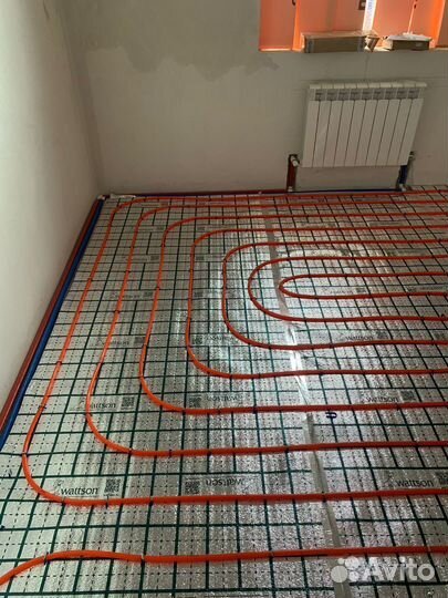 Монтаж отопление водоснабжение