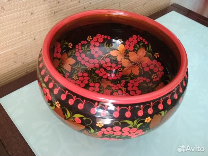 Новая чашка-братина хохлома