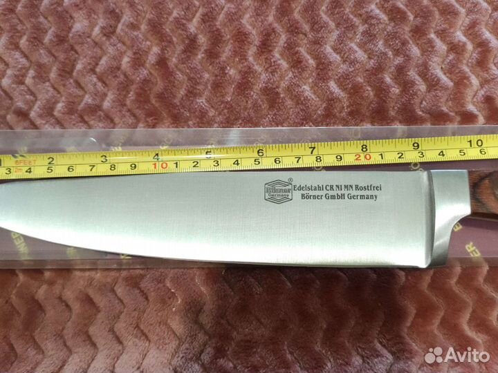 Немецкий кованый шеф нож