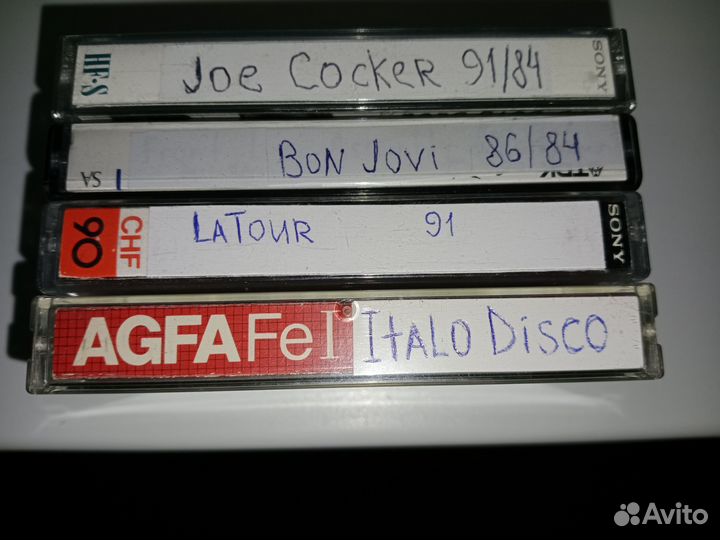 Лот топовых и культовых кассет с качеств. записями