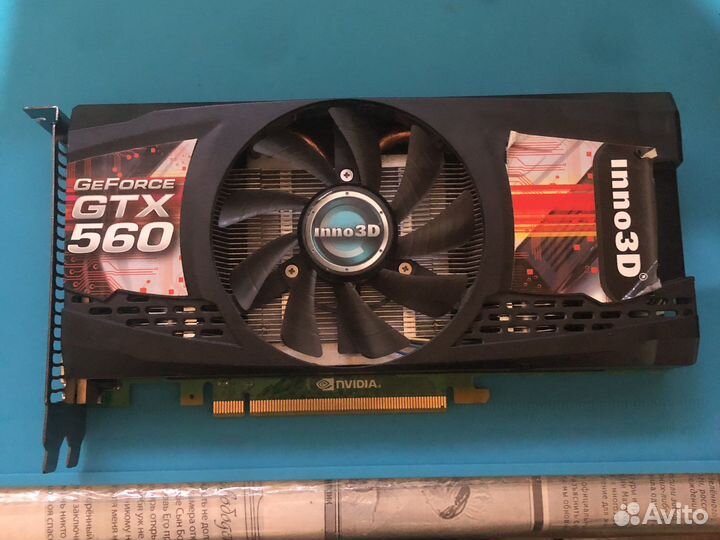 Видеокарта gtx 560
