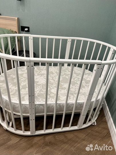 Кроватка круглая /трансформер(новорожденные)