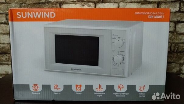 Микроволновая печь новая