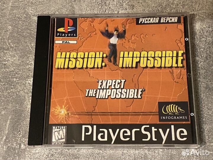 Mission Impossible PS1 штамповка